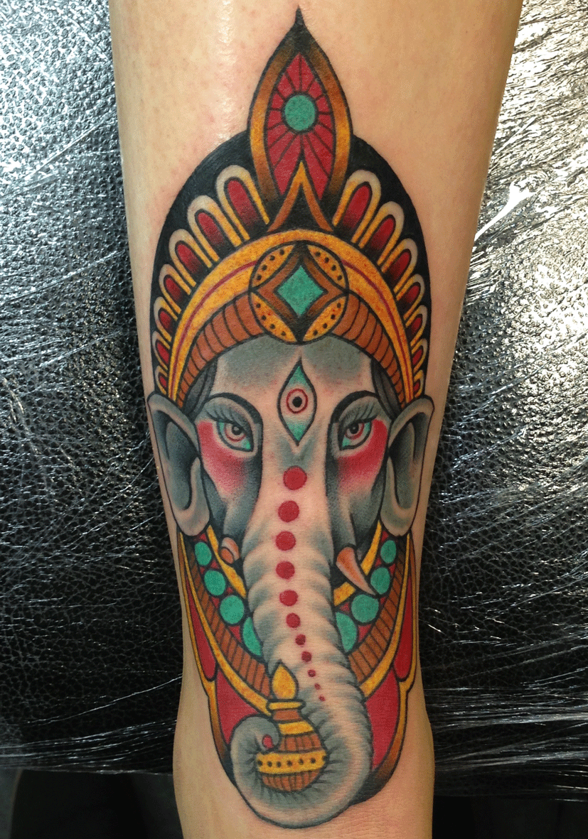 60+ Awesome Ganesha Tattoos